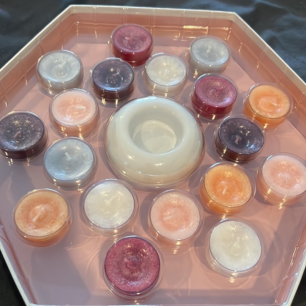 YANKEE CANDLE TEA CANDLE SET - Picture 4 of 6